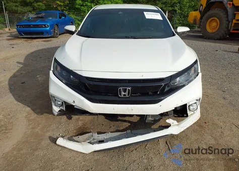 2021 Honda Civic Sport из США, поврежденный, VIN 19XFC2F86ME202073